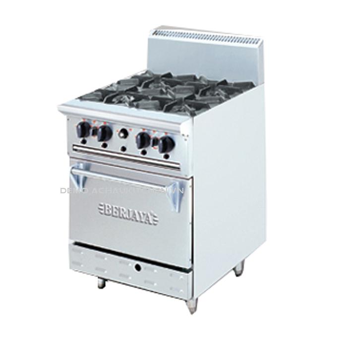 Bếp âu 4 họng berjay kèm lò nướng OB4L (1)