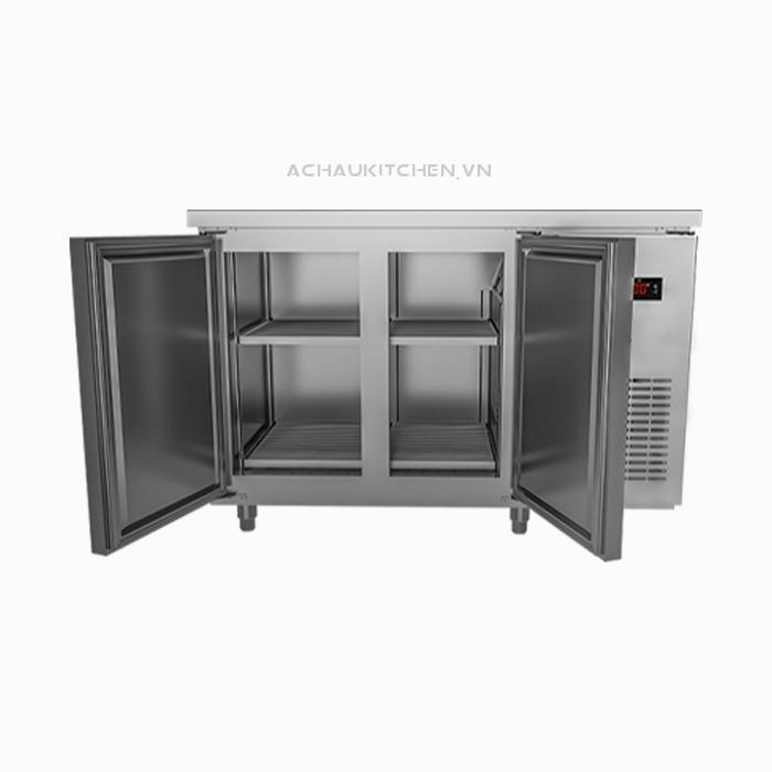 Tủ lạnh công nghiệp, tủ lạnh nằm 2 cánh inox 1200 (3)