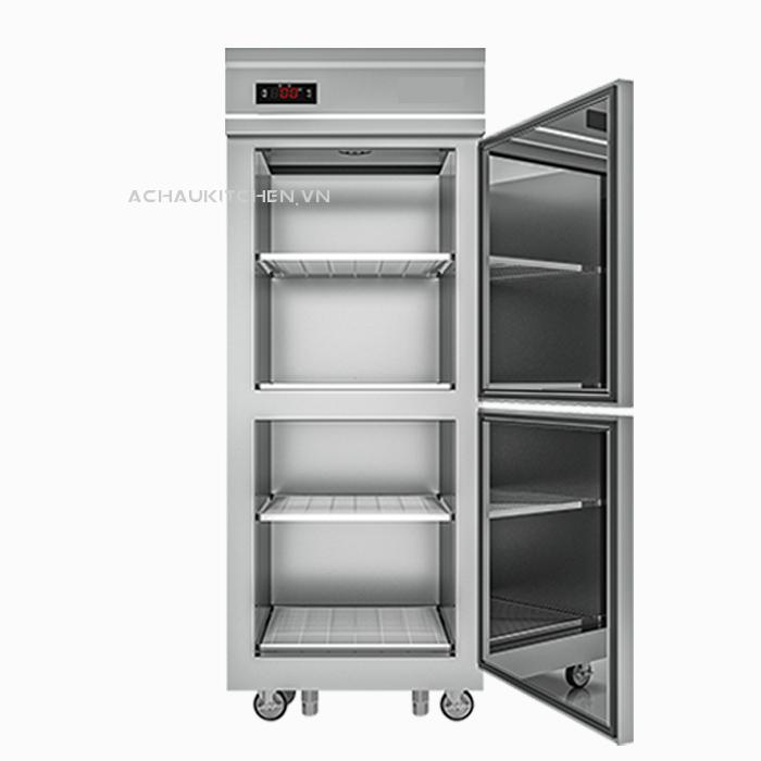 Tủ lạnh công nghiệp - tủ mát 2 cánh inox đứng (3)