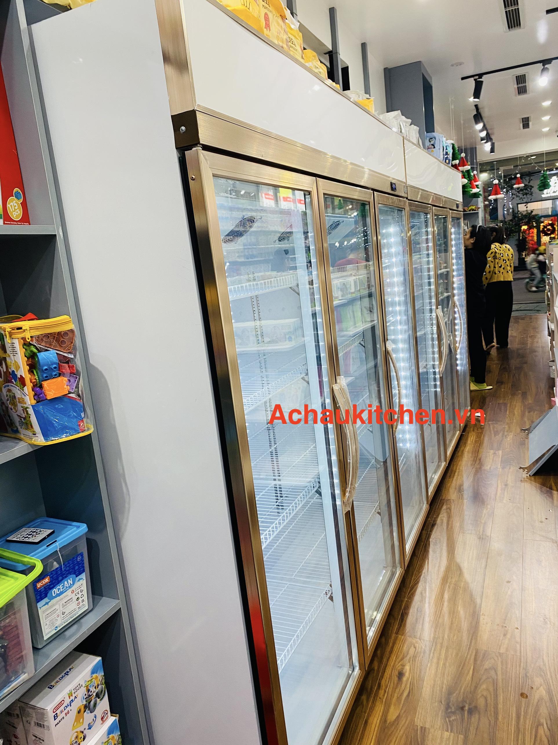 Tủ mát 3 cánh kính - tủ siêu thị 3 cánh kính (4)