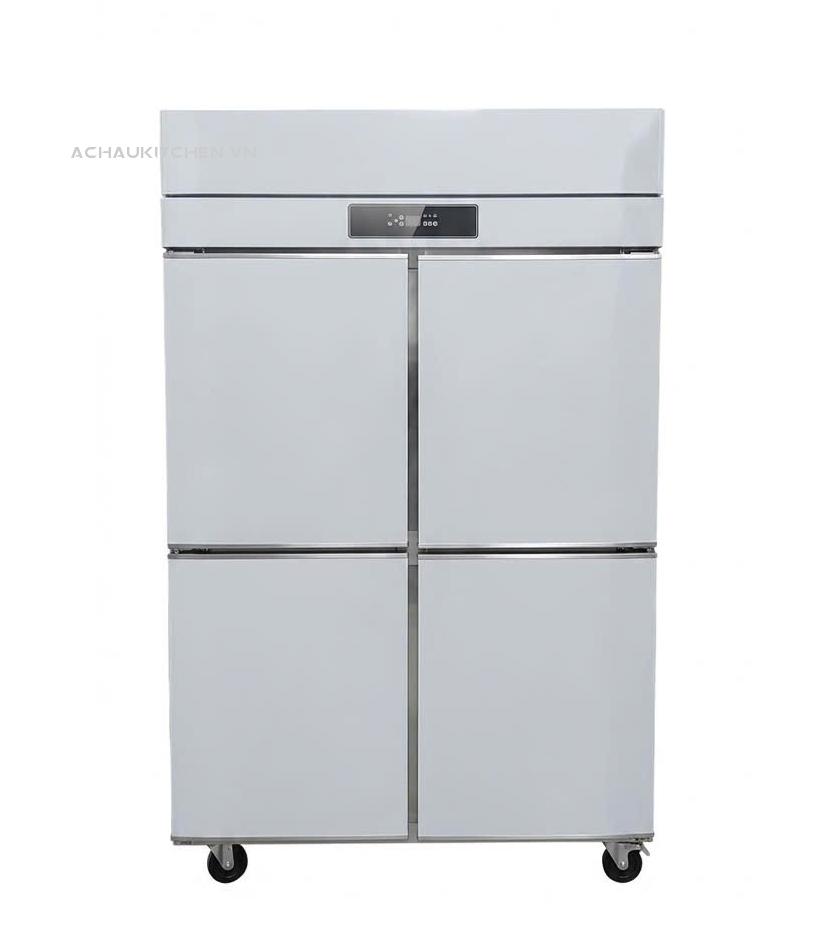Tủ lạnh công nghiệp tủ mát đứng 4 cánh inox (1)